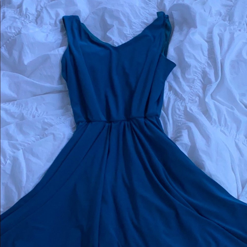 cutout back dress